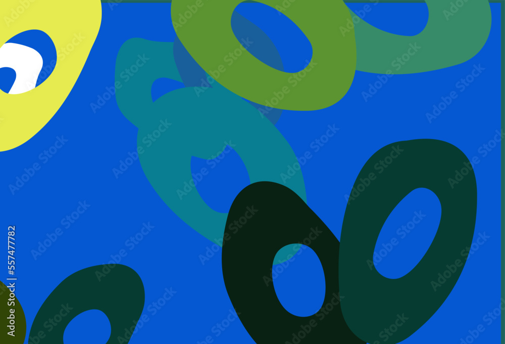 Dark Blue, Yellow vector texture with disks. Dark Blue, Yellow vector texture with disks.