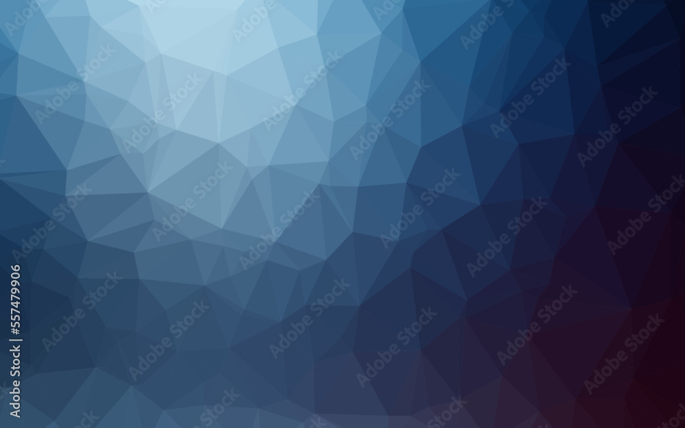 Dark BLUE vector polygon abstract backdrop. Dark BLUE vector polygon abstract backdrop.