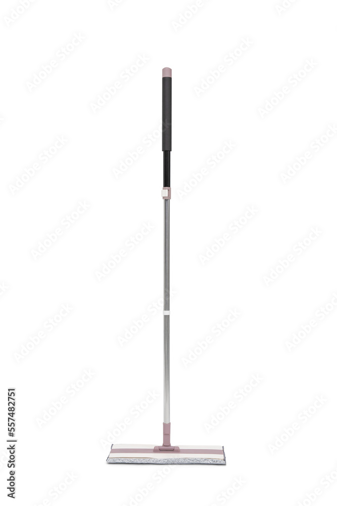Cleaning mop isolated on a white background Cleaning mop isolated on a white background