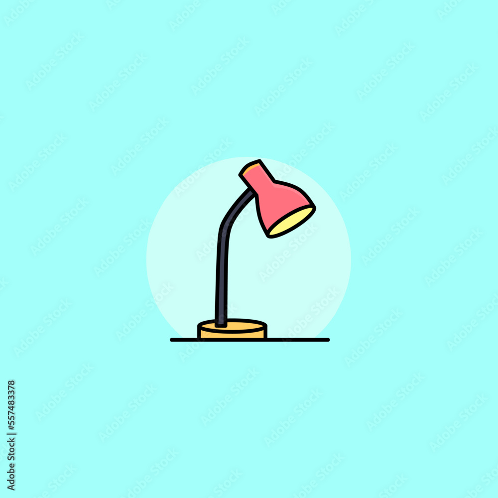illustration vector graphic of study lamp icon perfect for logos, icons, designs, posters, flyers,and advertising illustration vector graphic of study lamp icon perfect for logos, icons, designs, posters, flyers,and advertising
