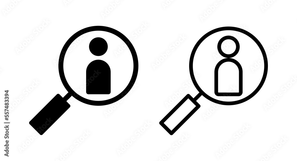 Hiring icon vector illustration. Search job vacancy sign and symbol. Human resources concept. Recruitment Hiring icon vector illustration. Search job vacancy sign and symbol. Human resources concept. Recruitment