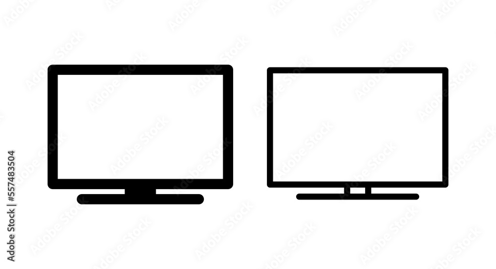 Tv icon vector illustration. television sign and symbol Tv icon vector illustration. television sign and symbol
