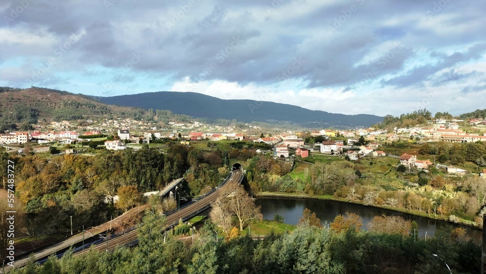 Panorámica de Pontevedra, Galicia