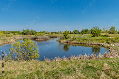 Summer Time at Lakewood Park in Saskatoon, Saskatchewan, Canada