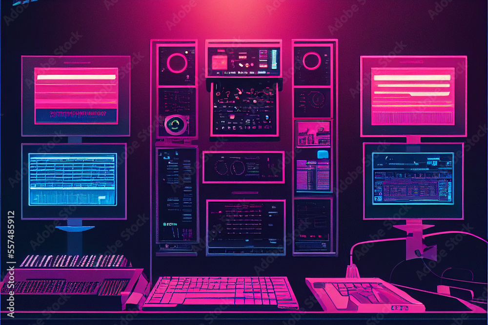 Electronic mission control center, database, IT technologies Electronic mission control center, database, IT technologies