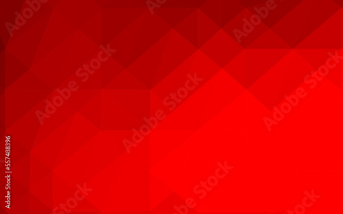 Light Red vector polygon abstract backdrop.