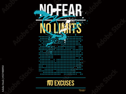 typographical background about street wear with grunge vintage for t shirtr, Design In Black Background. 