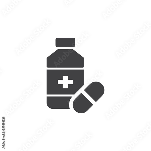 medicine icon vector. medicine icon vector illustration