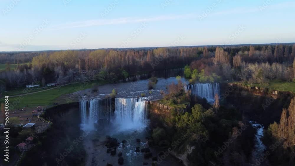 Beautiful day in Saltos del Laja, Chile Beautiful day in Saltos del Laja, Chile