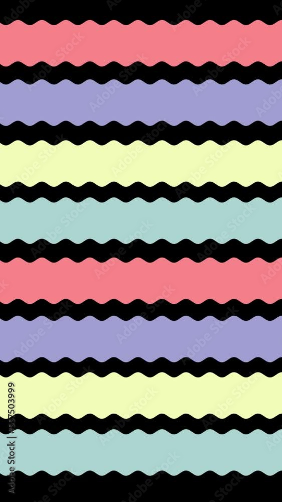 Moving pattern with waves Moving pattern with waves