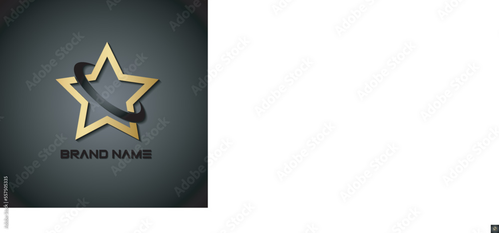 Obraz premium Star, logo, creative set of abstract stars logo collection, stars symbol vector design element