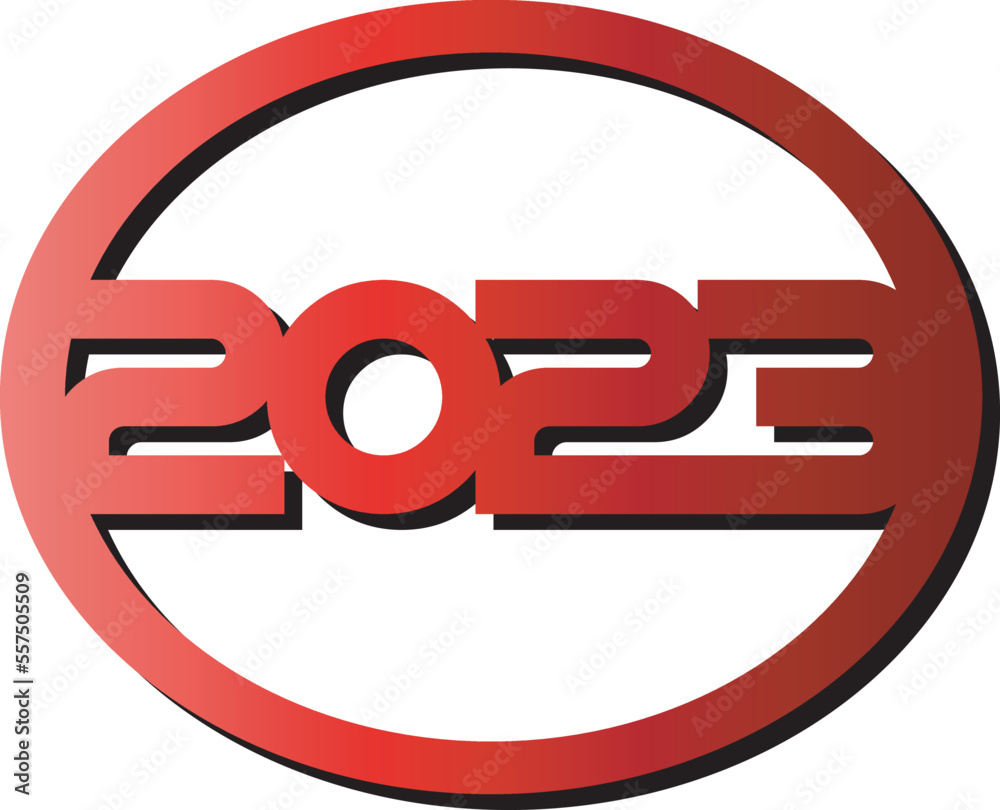 2023 Happy New Year logo text design. 2023 number design template. Collection of 2023 Happy New Year symbols. Vector illustration 2023 Happy New Year logo text design. 2023 number design template. Collection of 2023 Happy New Year symbols. Vector illustration