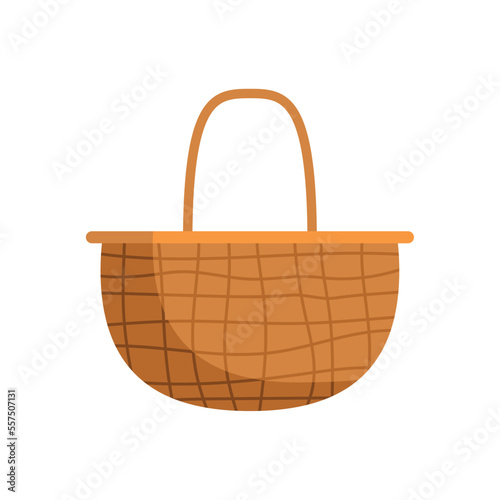 woven wicker basket