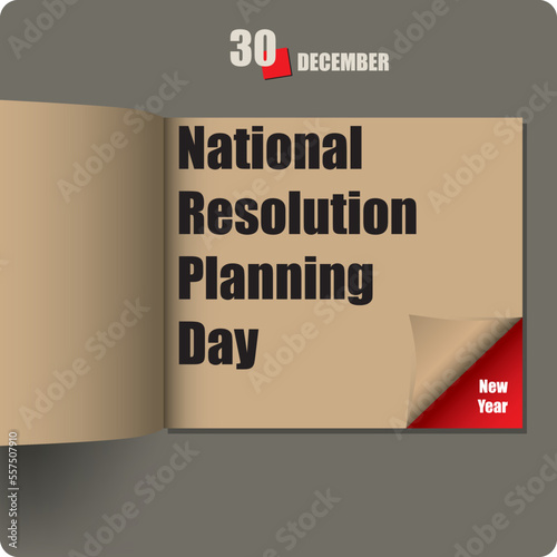 National Resolution Planning Day photo
