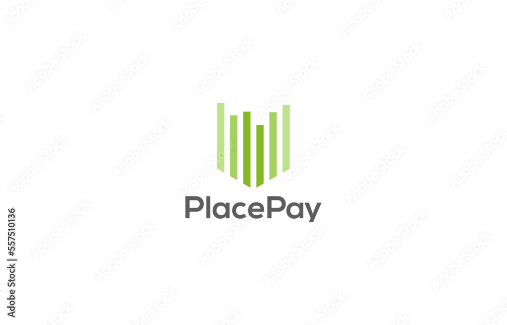 e wallet and payment fintech logo design templates