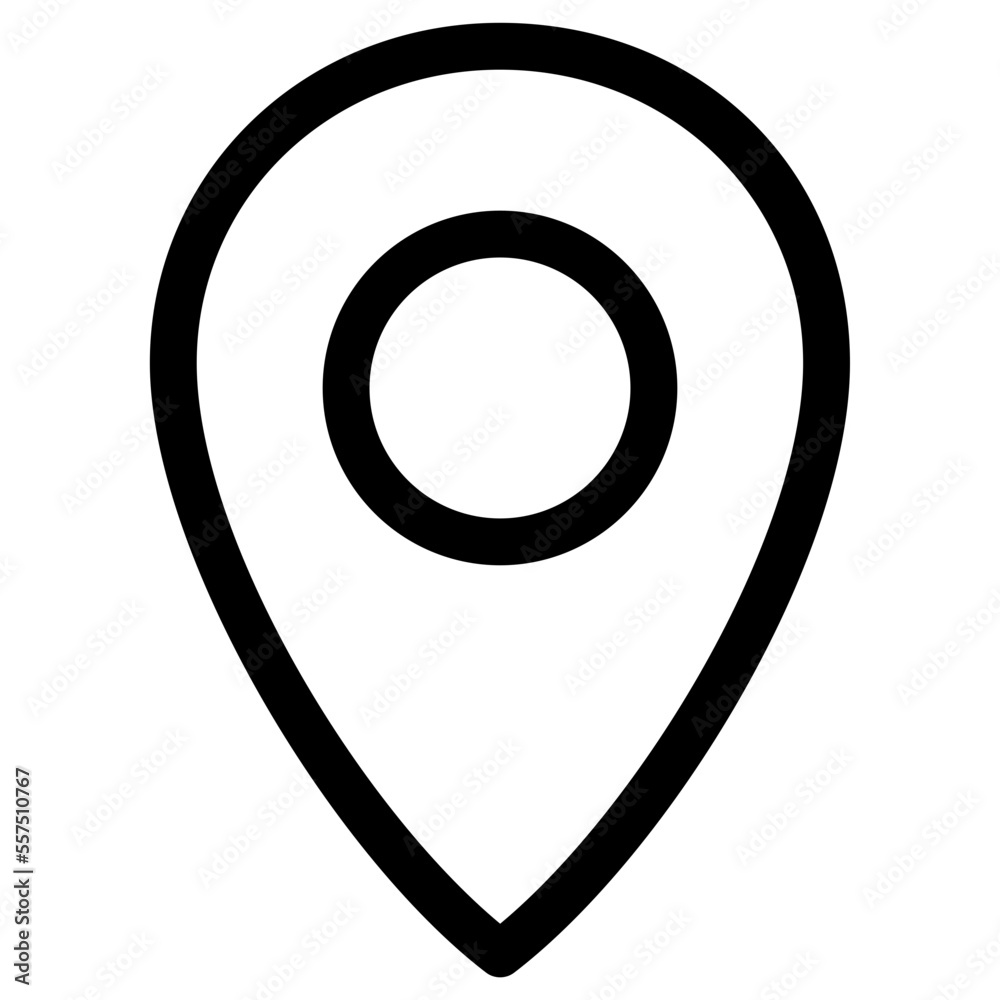 location line icon location line icon