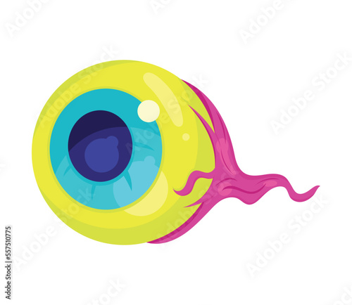 eye organ psychedelic style