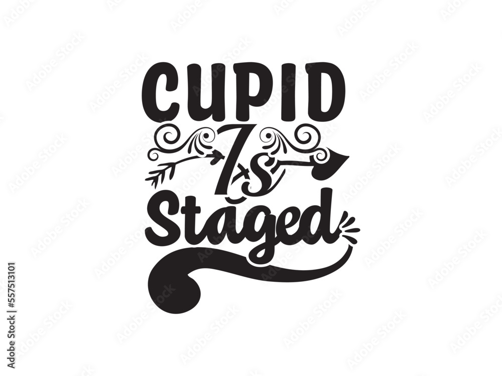 Fototapeta premium Valentine SVG t-shirt design