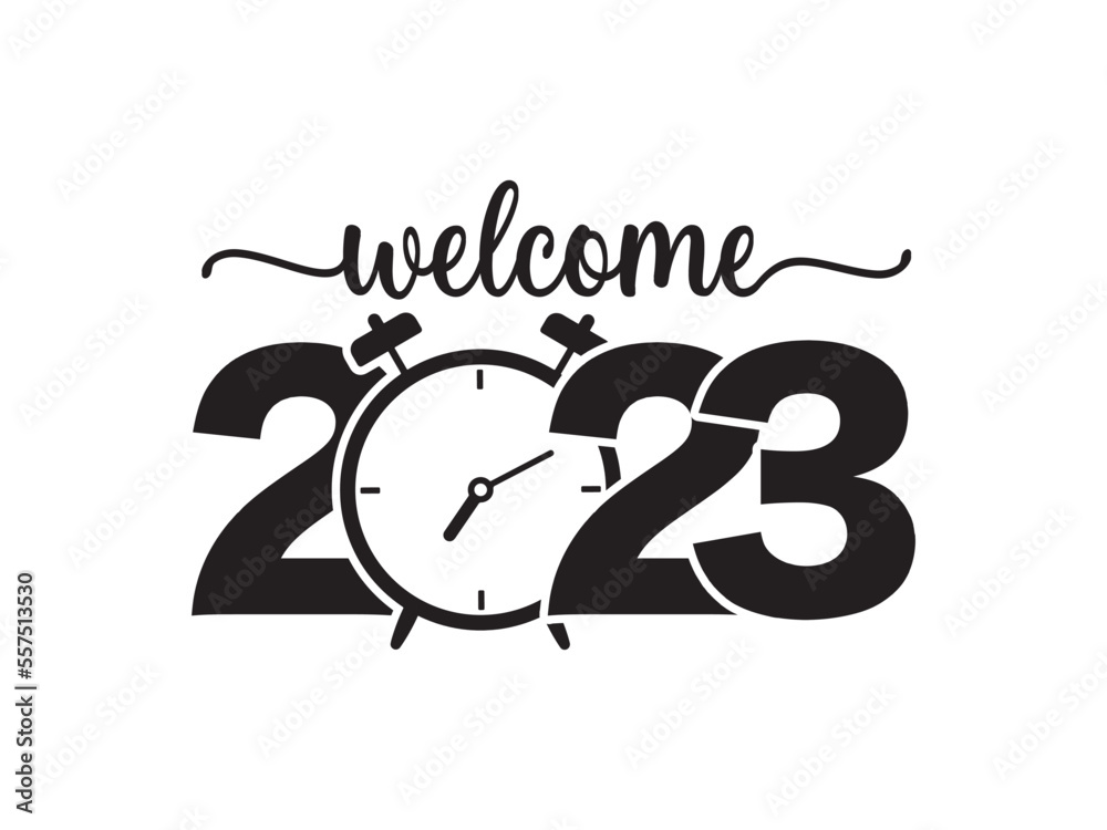 Fototapeta premium Happy New year design