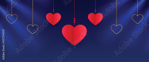 add some magic to your valentines day posts with hanging hearts