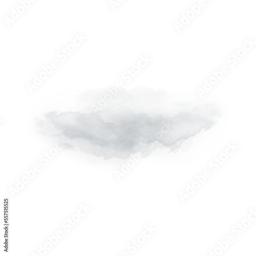 white clouds elements, sky background