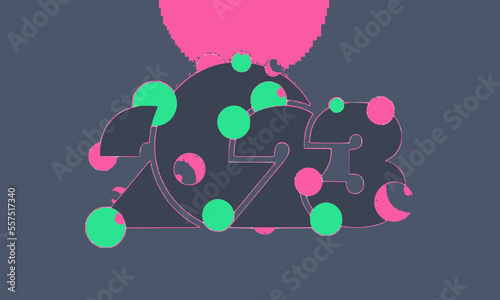 2023 china new year celebration vector illustration abstract background flat character
