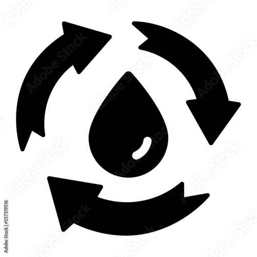 reuse glyph icon
