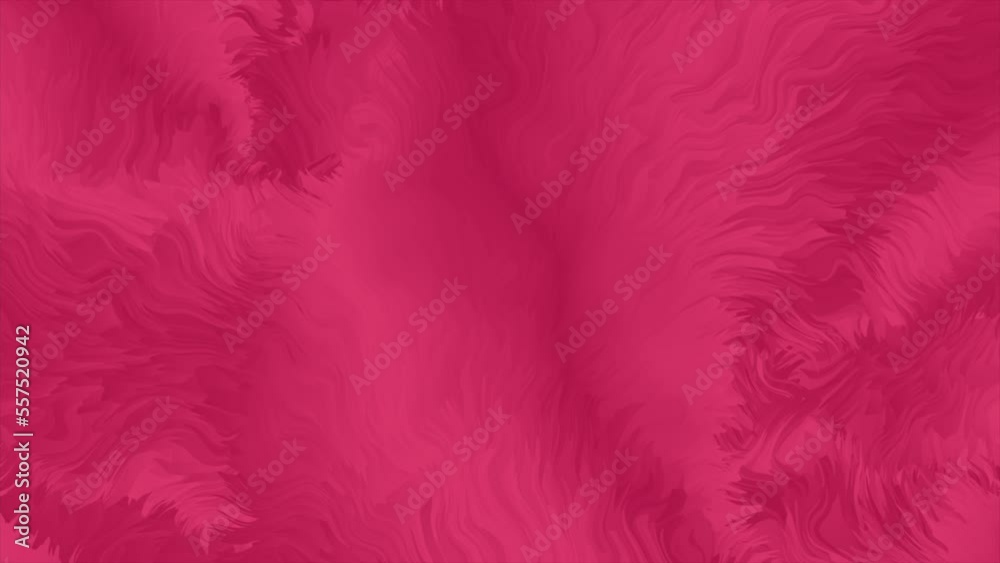 Magenta trendy color abstract fluffy fur waves background. Seamless looping motion design. Video animation Ultra HD 4K 3840x2160 Magenta trendy color abstract fluffy fur waves background. Seamless looping motion design. Video animation Ultra HD 4K 3840x2160