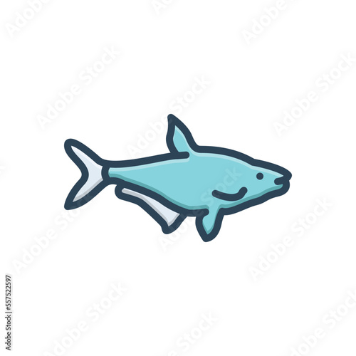 Color illustration icon for zope