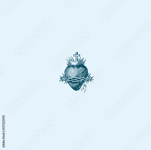 THESE HIGH QUALITY SACRED HEART JESUS VECTOR FOR USING VARIOUS TYPES OF DESIGN WORKS LIKE T-SHIRT, LOGO, TATTOO AND HOME WALL DESIGN