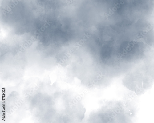 曇り空のイラスト 背景