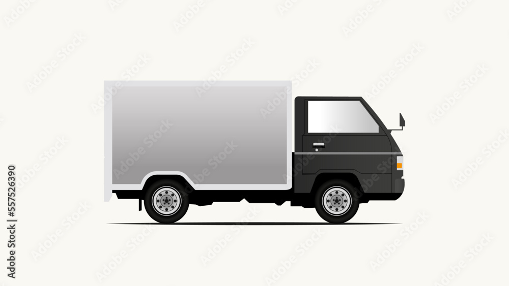 Cargo Box transportation vector illustration