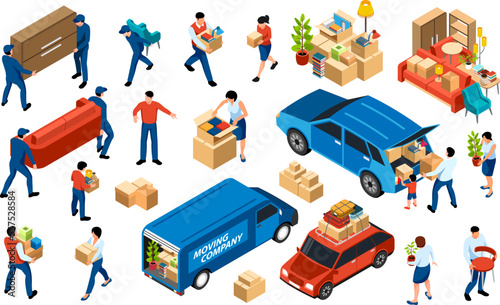 Relocation Isometric Set