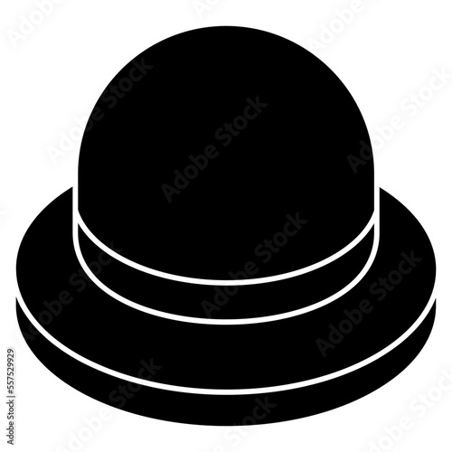 A unique design icon of hat 