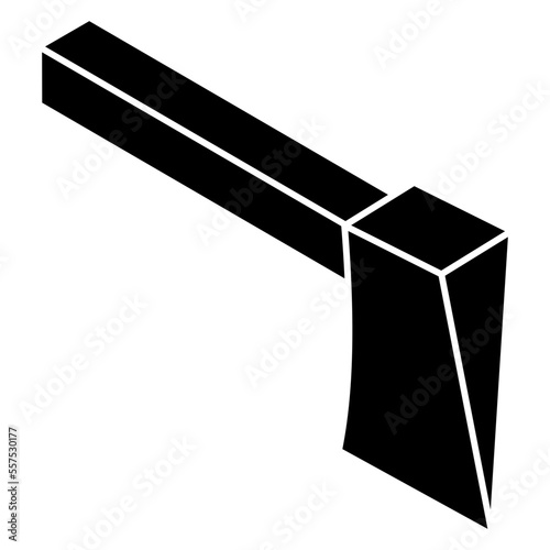 Unique design icon of check post barrier 