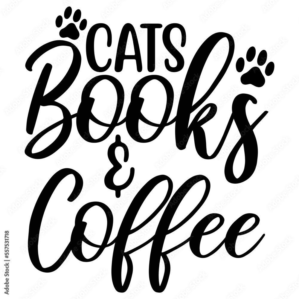 Cats Books & Coffee Cats Books & Coffee