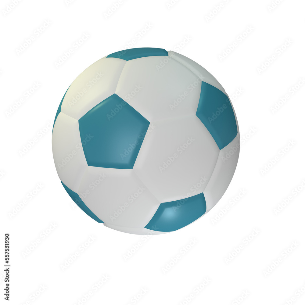 Fototapeta premium soccer ball isolated