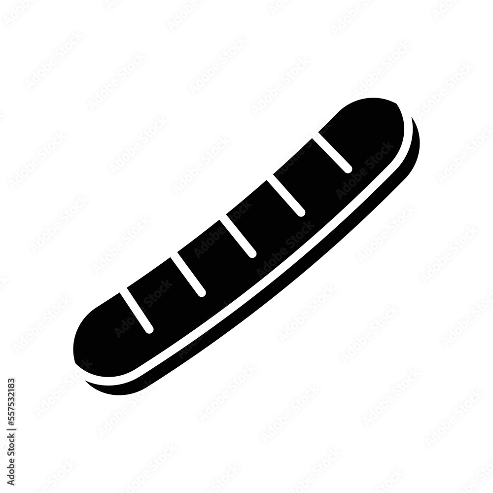 bread icon vector design template in white background bread icon vector design template in white background