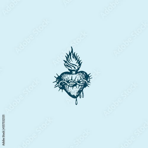 THESE HIGH QUALITY SACRED HEART JESUS VECTOR FOR USING VARIOUS TYPES OF DESIGN WORKS LIKE T-SHIRT, LOGO, TATTOO AND HOME WALL DESIGN