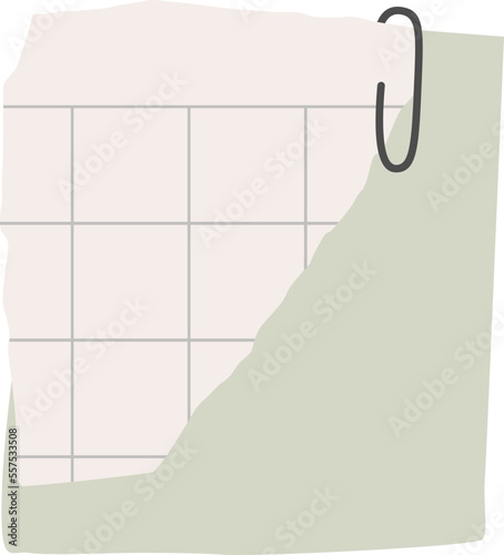 Cute Papernoted Illustration