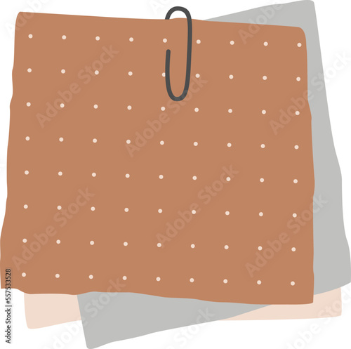 Cute Papernoted Illustration