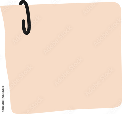 Cute Papernoted Illustration