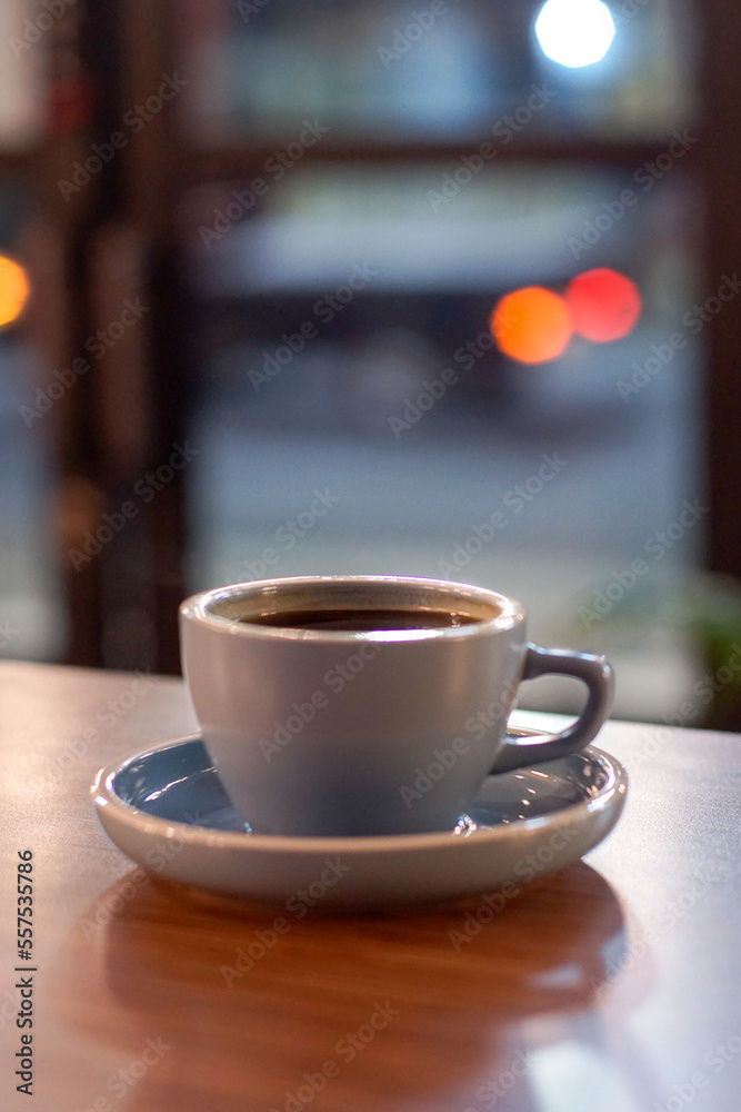 Cup of Coffee on Table