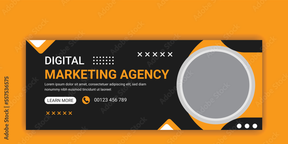 social media Facebook cover design template social media Facebook cover design template