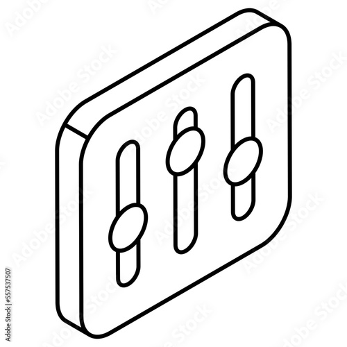 Vector design of audio equalizer 