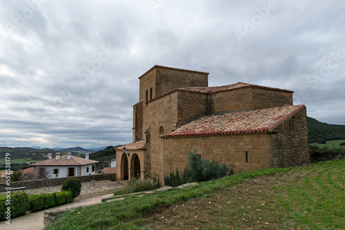 Church of San Millán de Unzue. Romanesque of Navarra photo