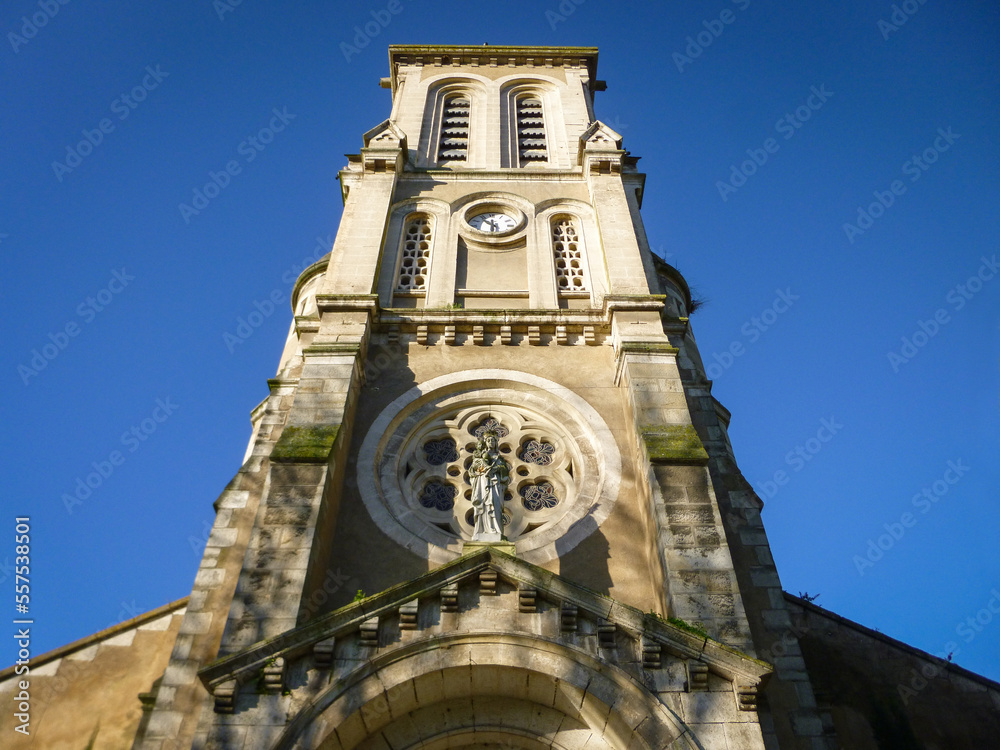 Torre da Igreja de Nossa Senhora do Bom Socorro em Boucau, França
Torre da Igreja de Nossa Senhora do Bom Socorro em Boucau, França