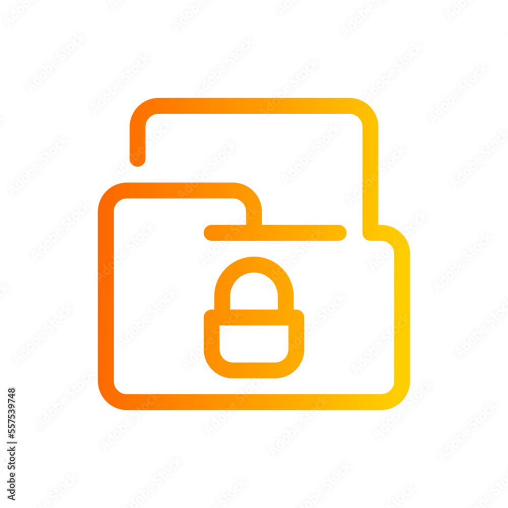 confidential gradient icon confidential gradient icon