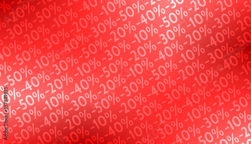 Fond de Pourcentages -10% à -50% v5