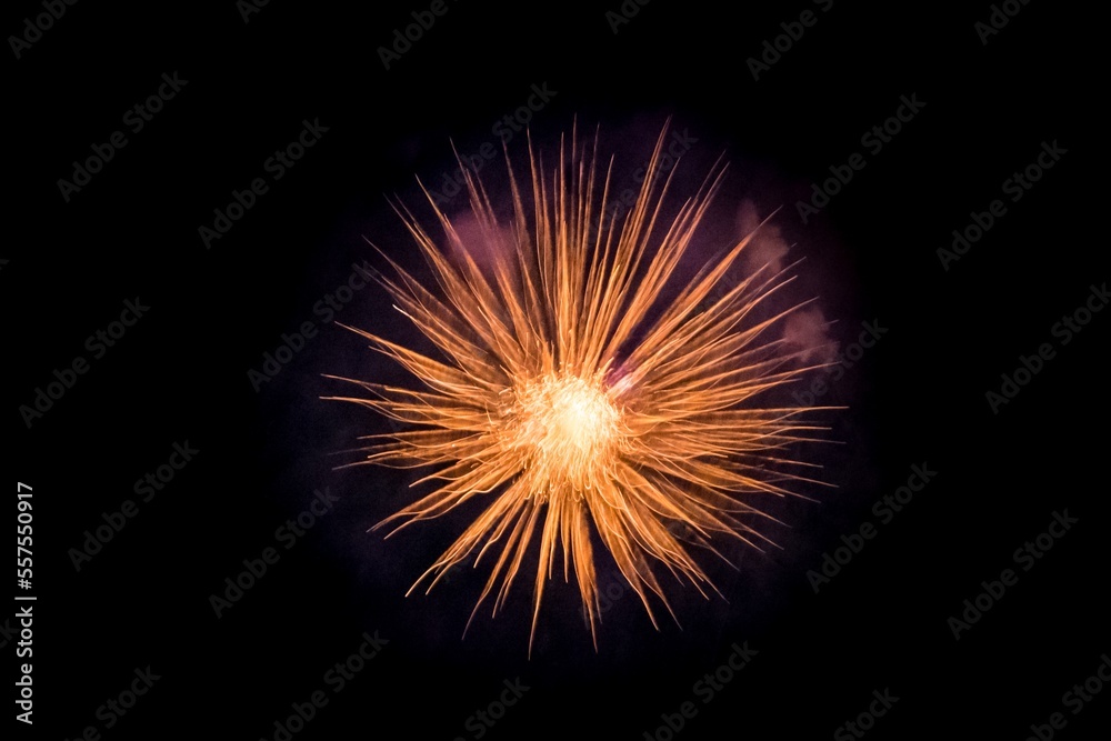 Beautiful orange big bang science object with glowing core. Scientific artificial scene in microcosm or macrocosm show e.g. dangerous virus or explosion birth of star in cosmos. Dark background Beautiful orange big bang science object with glowing core. Scientific artificial scene in microcosm or macrocosm show e.g. dangerous virus or explosion birth of star in cosmos. Dark background